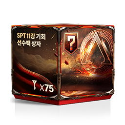 [열쇠 75개] SPT 11강 기회 선수팩 상자